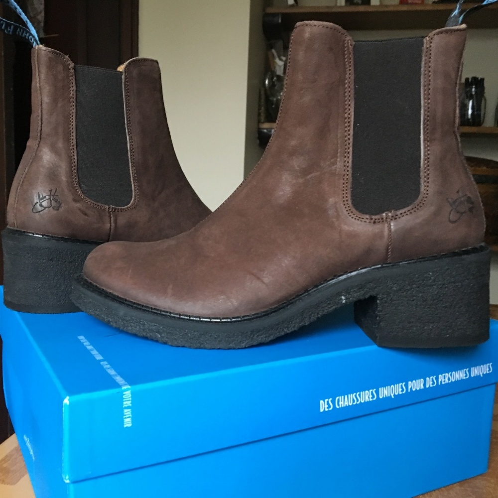 John Fluevog Nap Boots 9.5